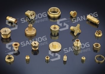 Brass Precision Turned Components Thumb